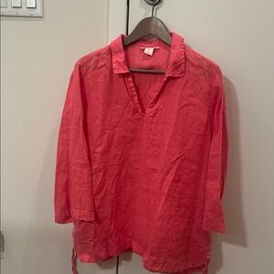 Isaac Mizrahi Coral Top